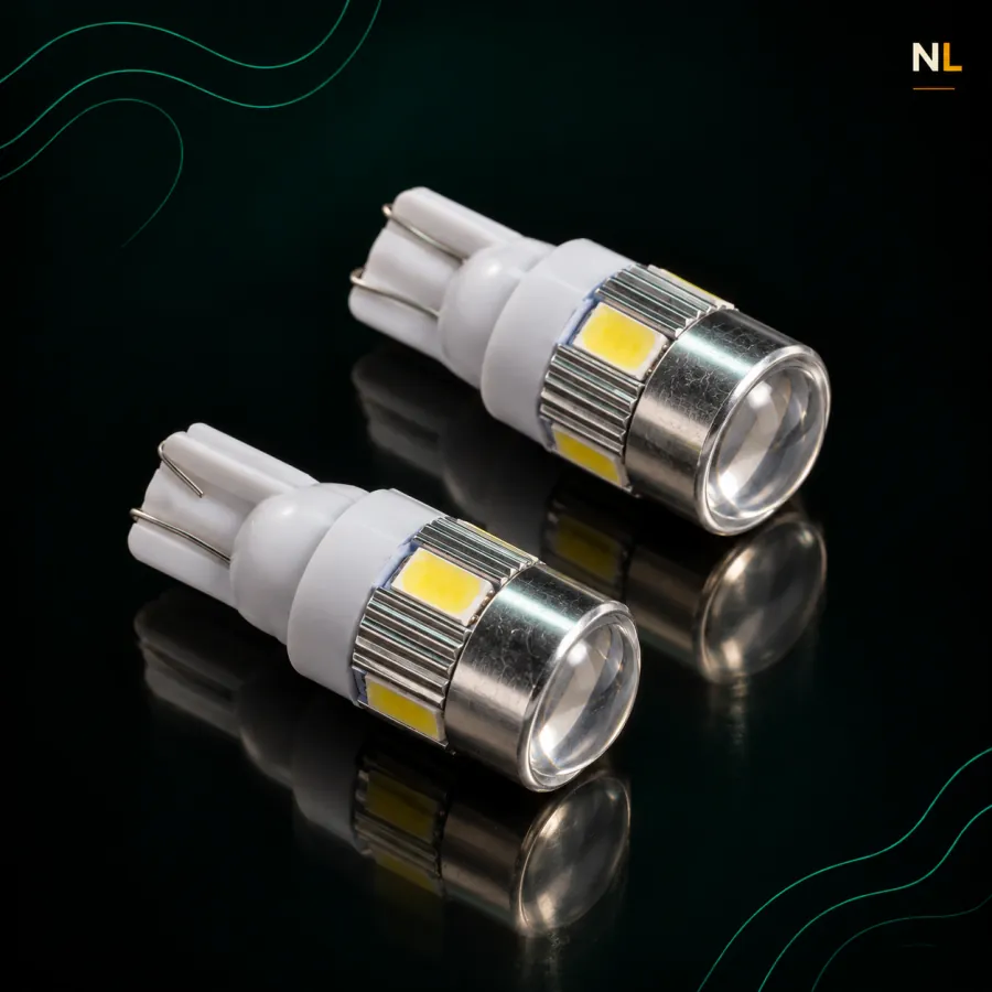158 6 Leds 5630 c/lupa blanco 12V