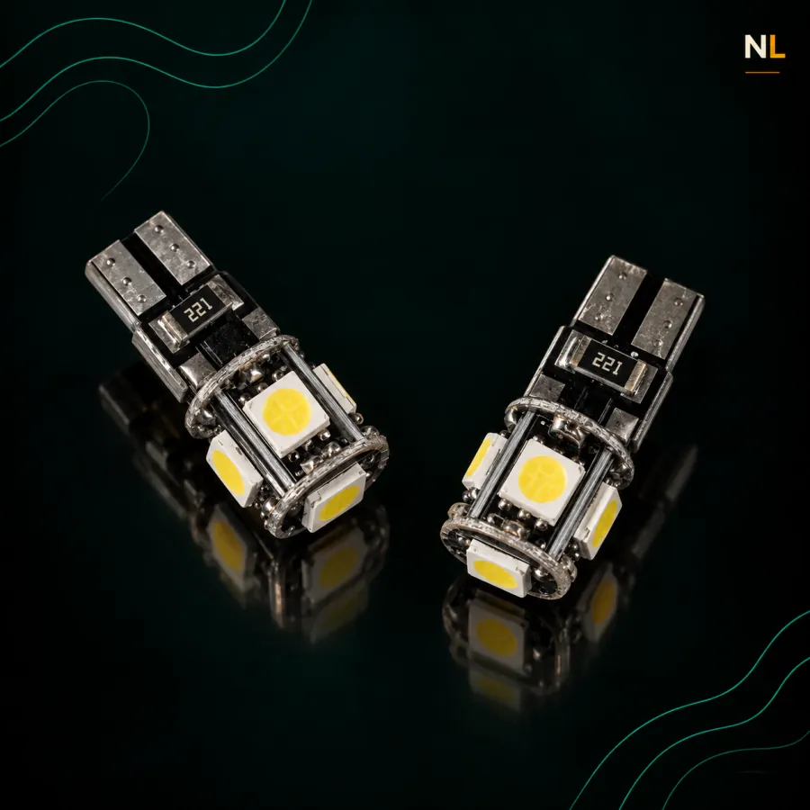 158 5 Leds 5050 SMD canbus 12V