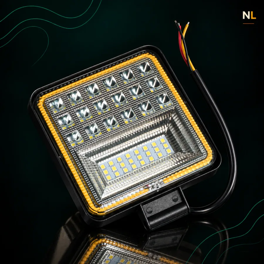 Faro Led cuadrado Led ultra 42W