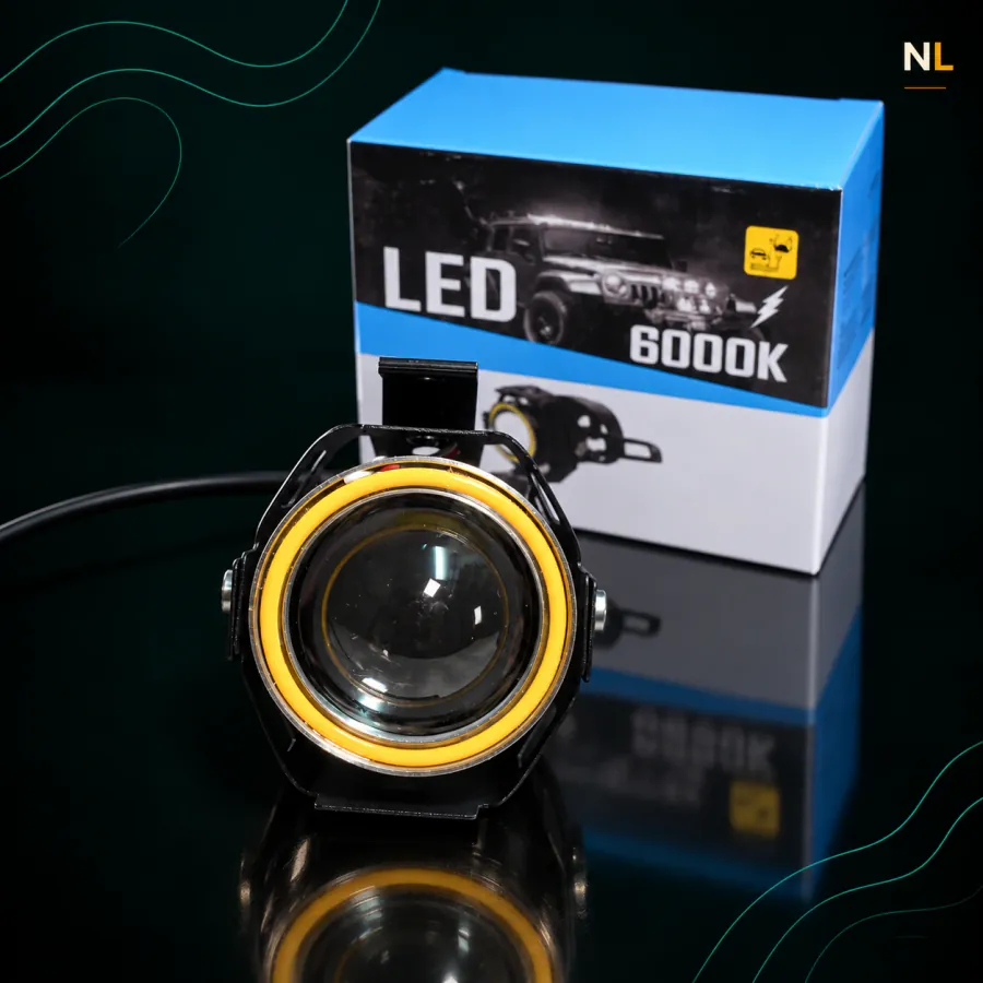 Faro ojo de ángel moto 12/24V
