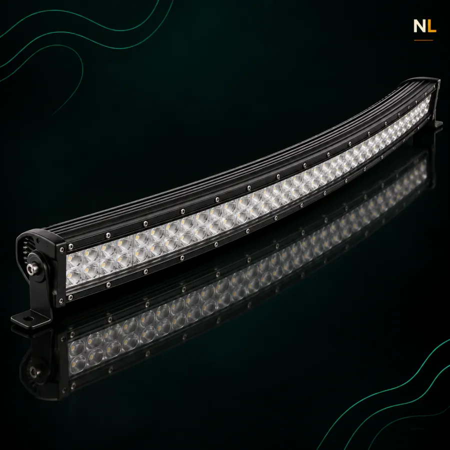 Barra curva LED 60 LED 80cm 180W 12/24V