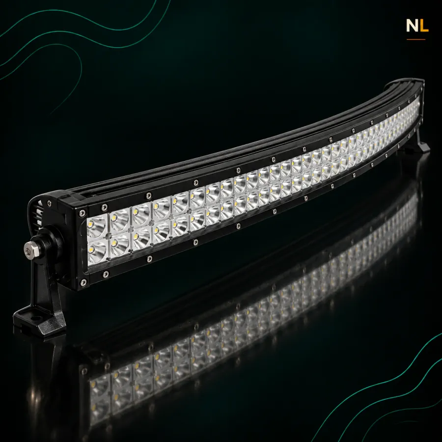 Barra curva LED 80 LED 1 08mts 240W 12/24V