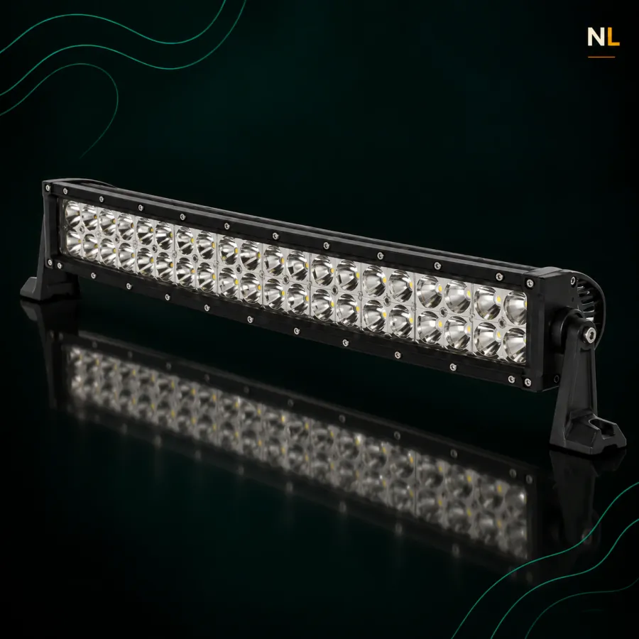Barra curva LED 40 LED 60cm 120W 12/24V