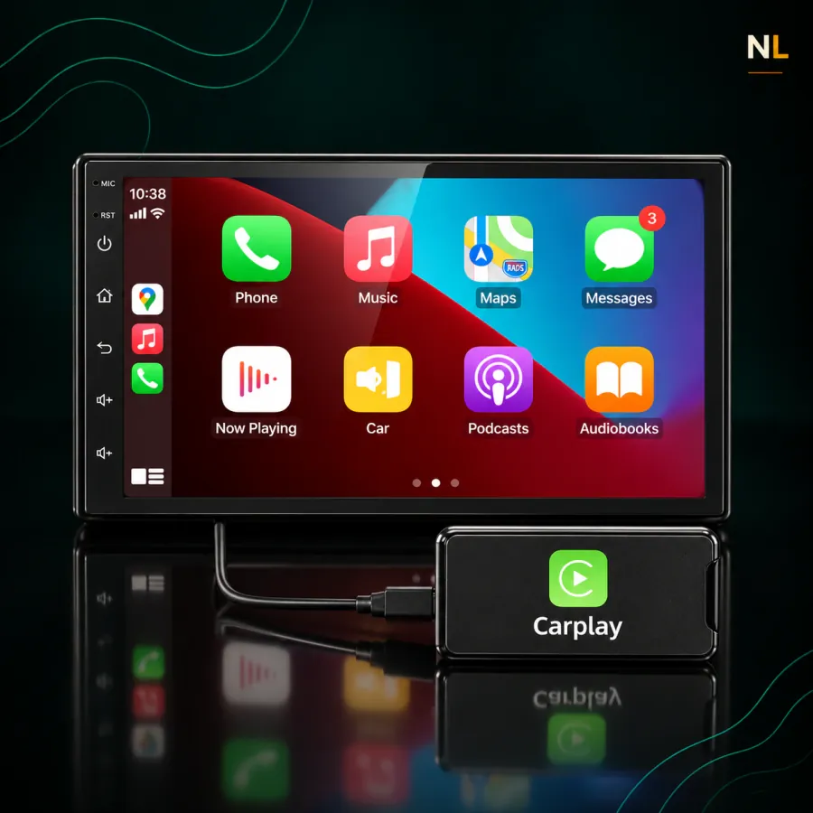 ESTEREO MULTIMEDIA UNIVERSAL 7¨ 2/32GB CAR PLAY ANDROID AUTO