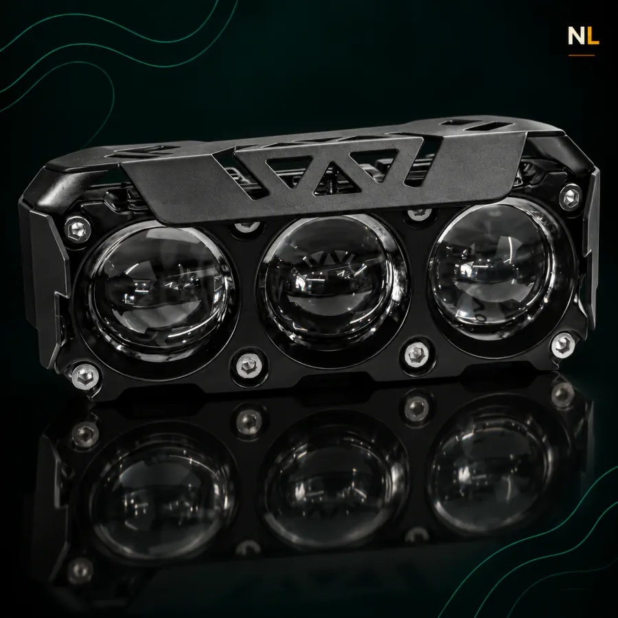 FARO 3 LED LUPA RECTANGULAR 12/24V