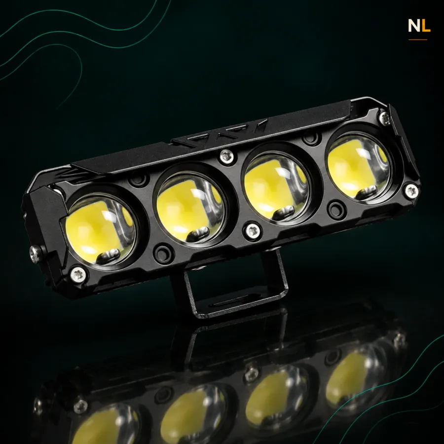 FARO 4 LED LUPA RECTANGULAR 12/24v
