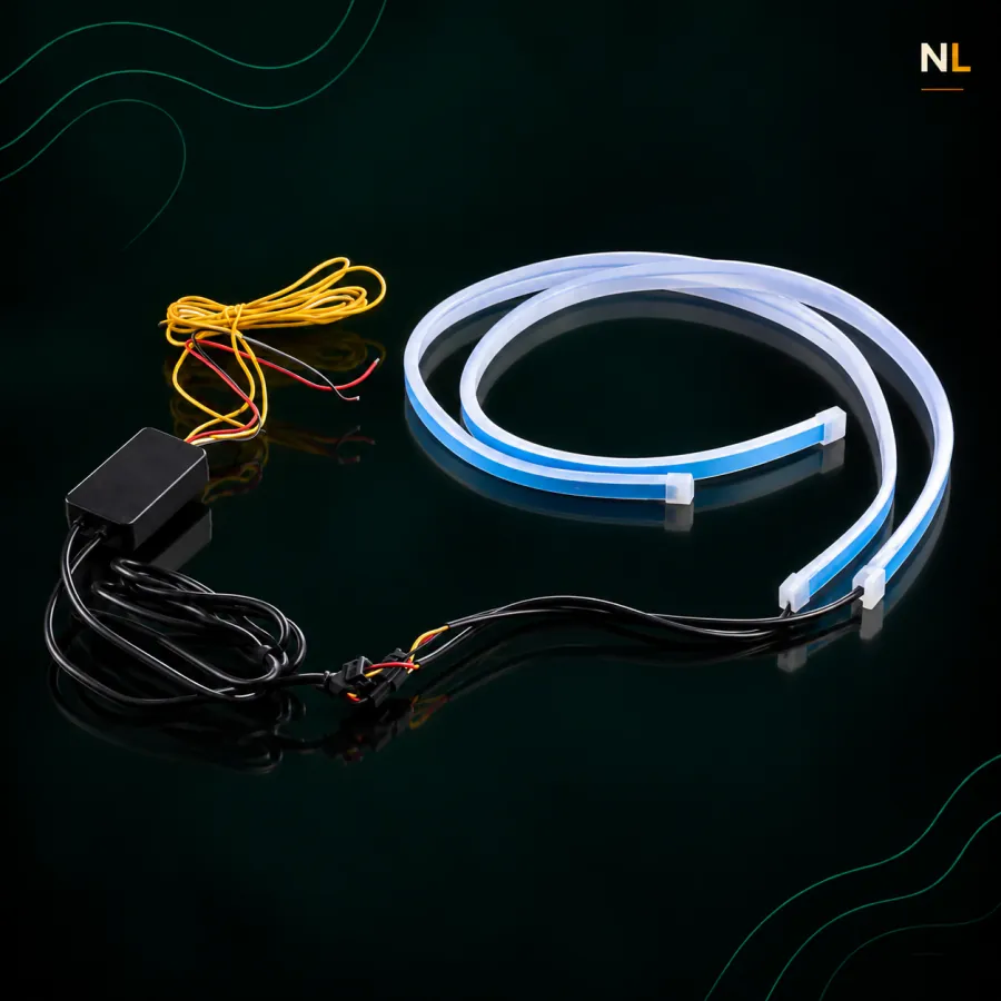 Tira DRL Con Control RGB 45cm
